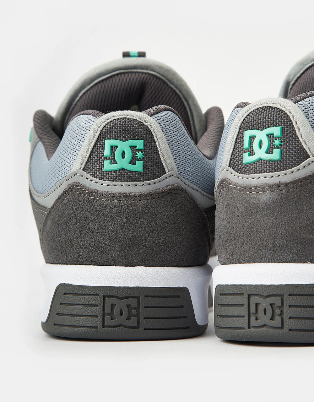 DC Kalynx Zero Skate Shoes - Grey/Grey/Grey - Image 6