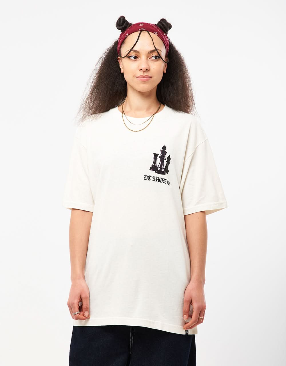DC Kings Game T-Shirt - Lily White Acid Wash - Image 6
