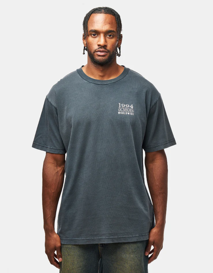 DC Line Up T-Shirt - Black Acid - Image 2