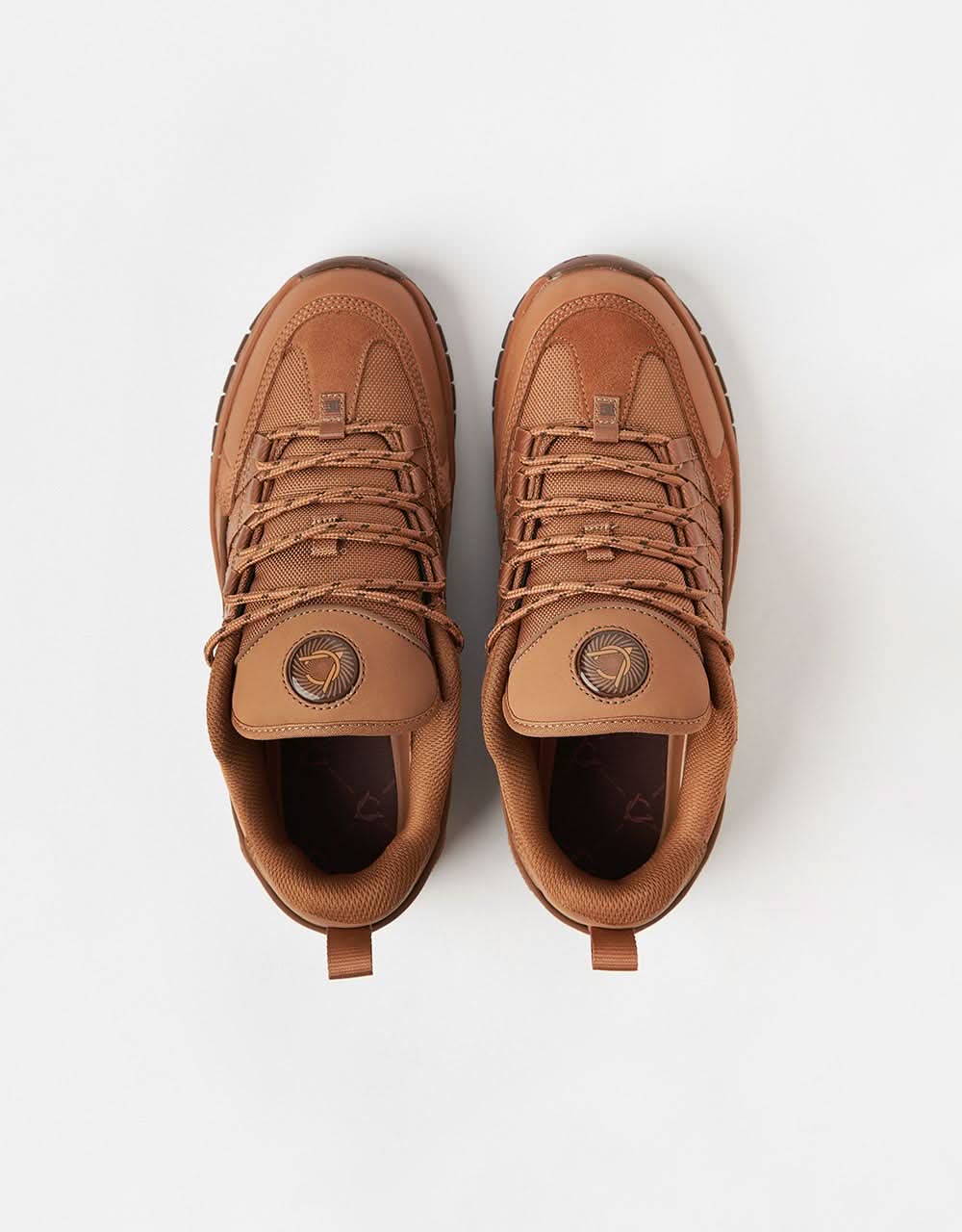 DC Lucien Skate Shoes - Brown/Tan - Image 2