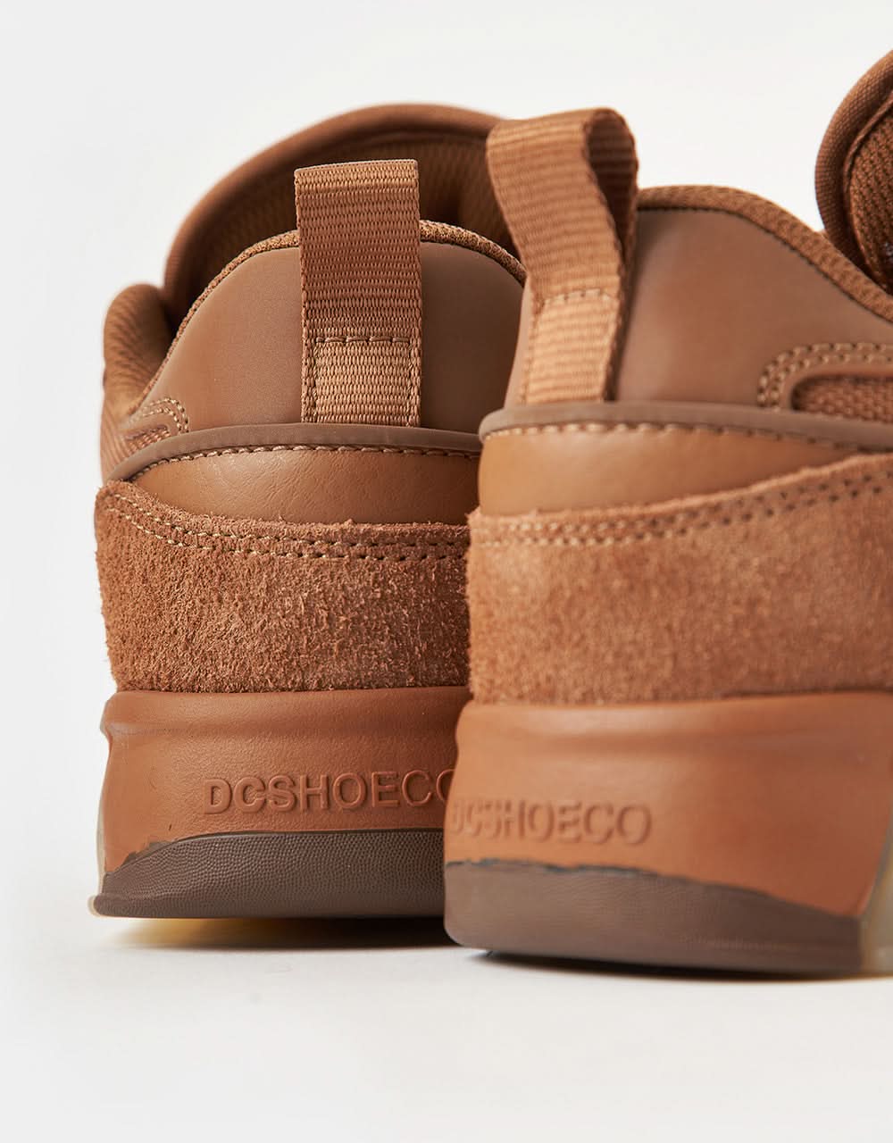 DC Lucien Skate Shoes - Brown/Tan - Image 8