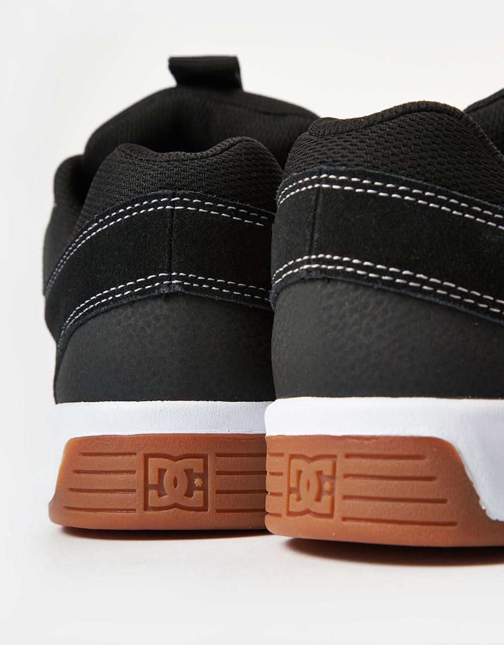DC Lynx Zero Skate Shoes - Black/Black/White - Image 7