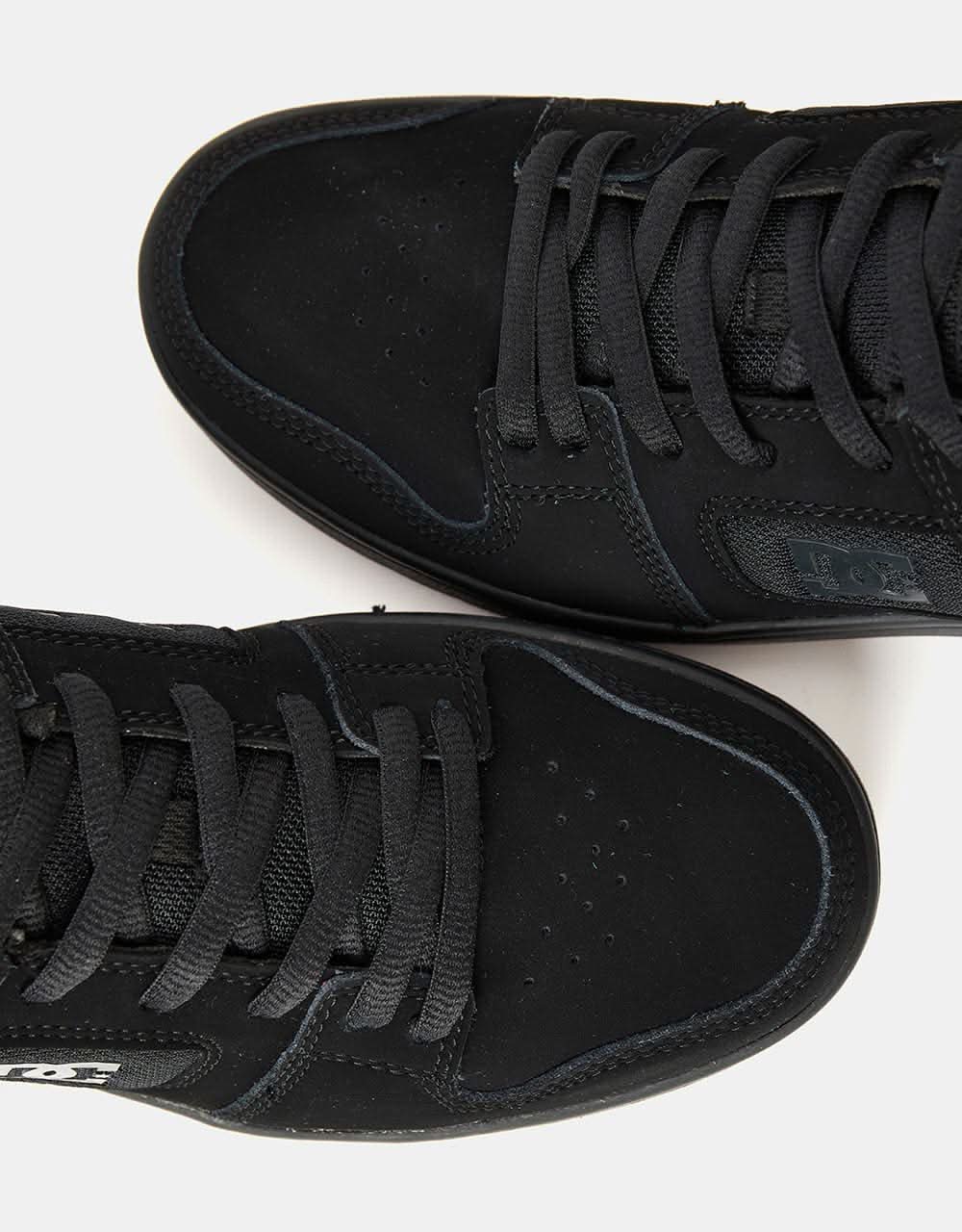 DC Manteca 4 Skate Shoes - Black/Black/Gum - Image 4