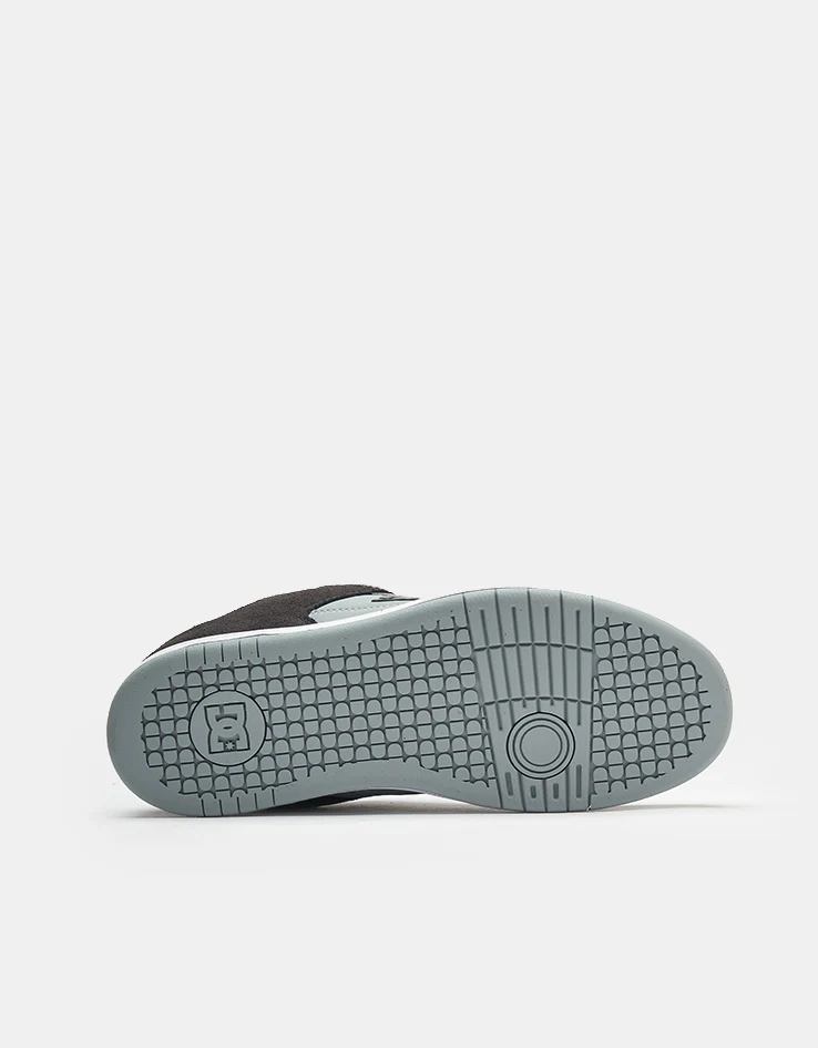 DC Manteca 4 Skate Shoes - Grey/Grey/White - Image 7