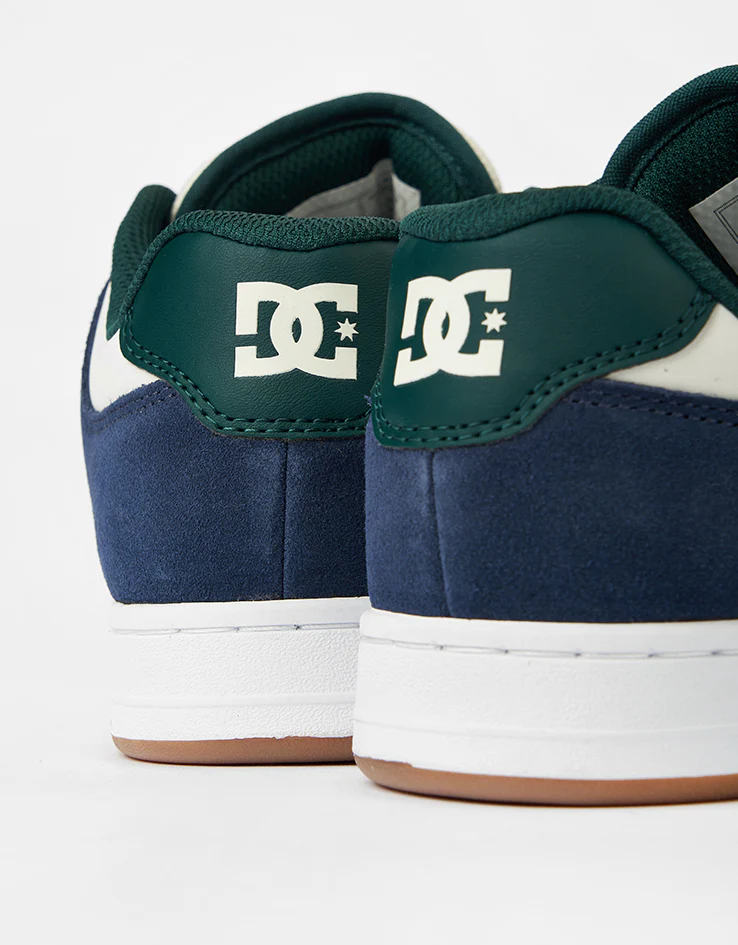 DC Manteca 4 Skate Shoes - Navy/White/Green - Image 5