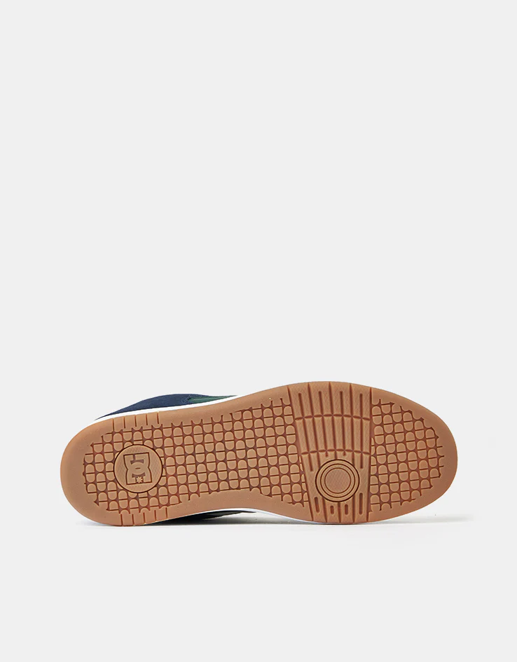 DC Manteca 4 Skate Shoes - Navy/White/Green - Image 7