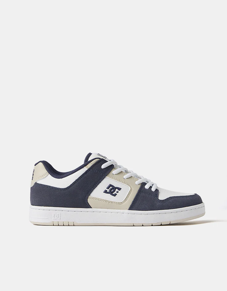 DC Manteca 4 Skate Shoes - Off White/Navy