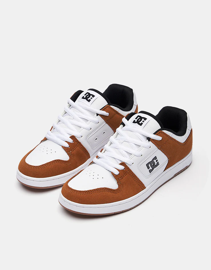 DC Manteca 4 Skate Shoes - Wheat/White - Image 3