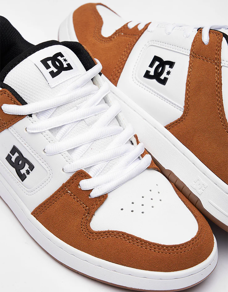 DC Manteca 4 Skate Shoes - Wheat/White - Image 4