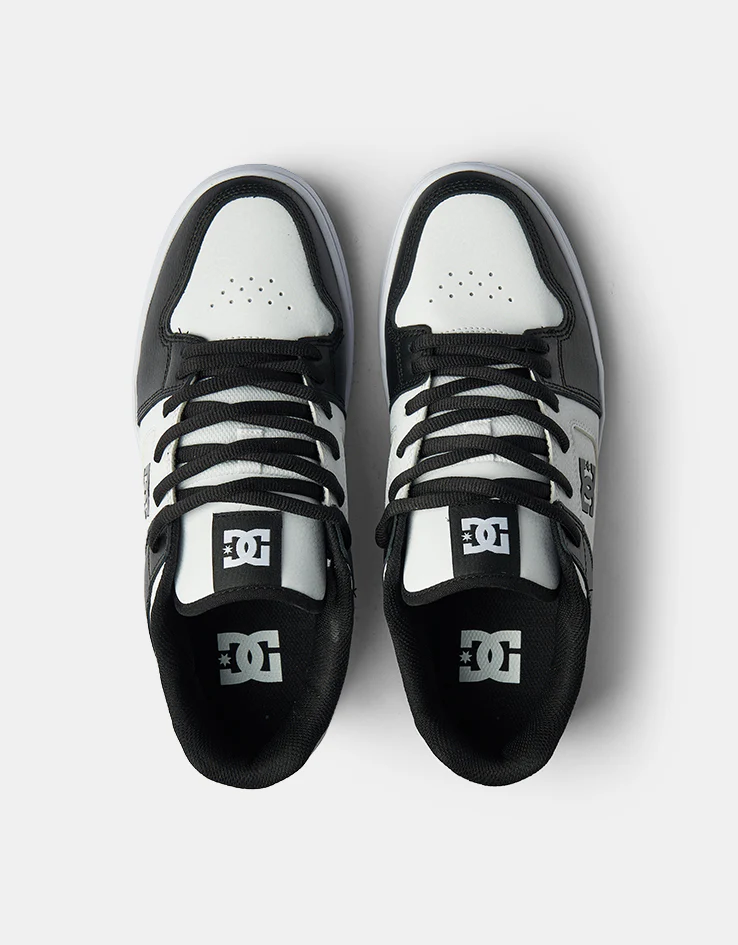 DC Manteca 4 Skate Shoes - White/Black/White - Image 2