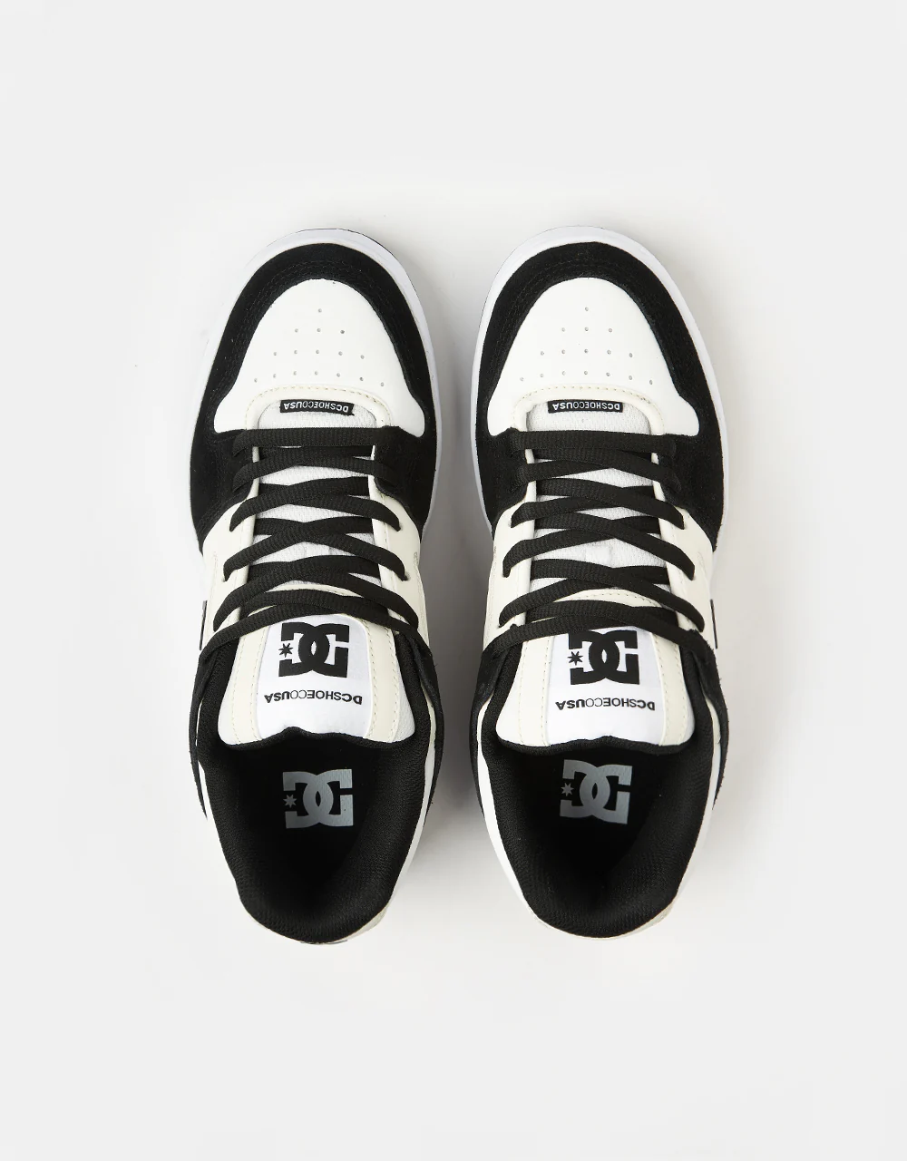 DC Manteca SE Skate Shoes - White/Grey/Black - Image 2