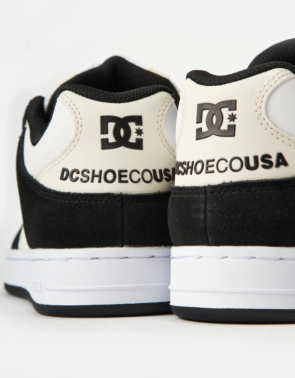 DC Manteca SE Skate Shoes - White/Grey/Black - Image 6