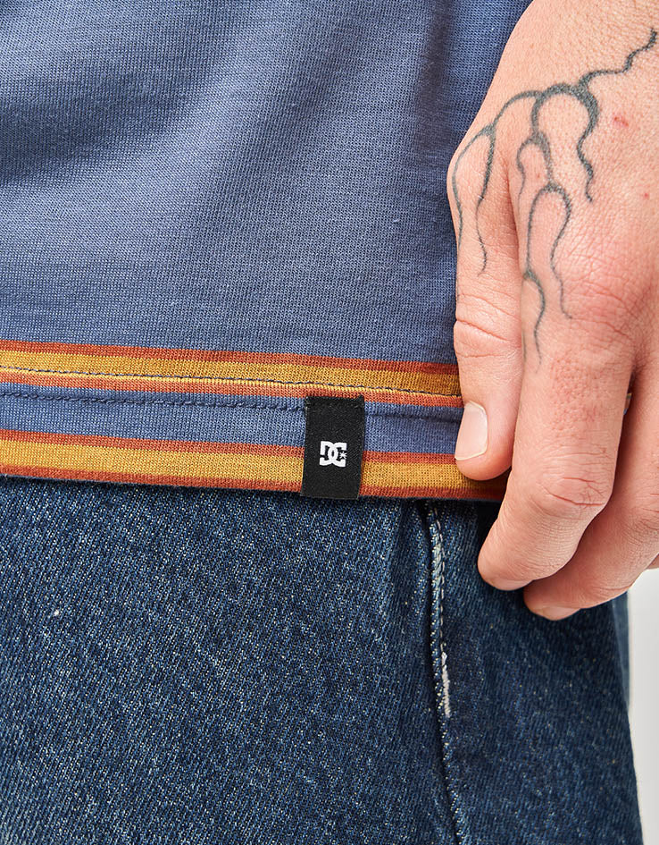 DC Maximize Striped T-Shirt - Dark Denim - Image 4