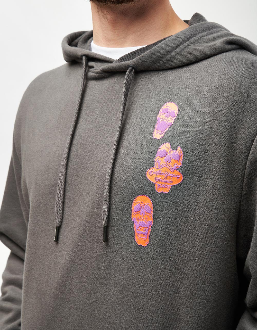 DC Open Wide Pullover Hoodie - Magnet - Image 4