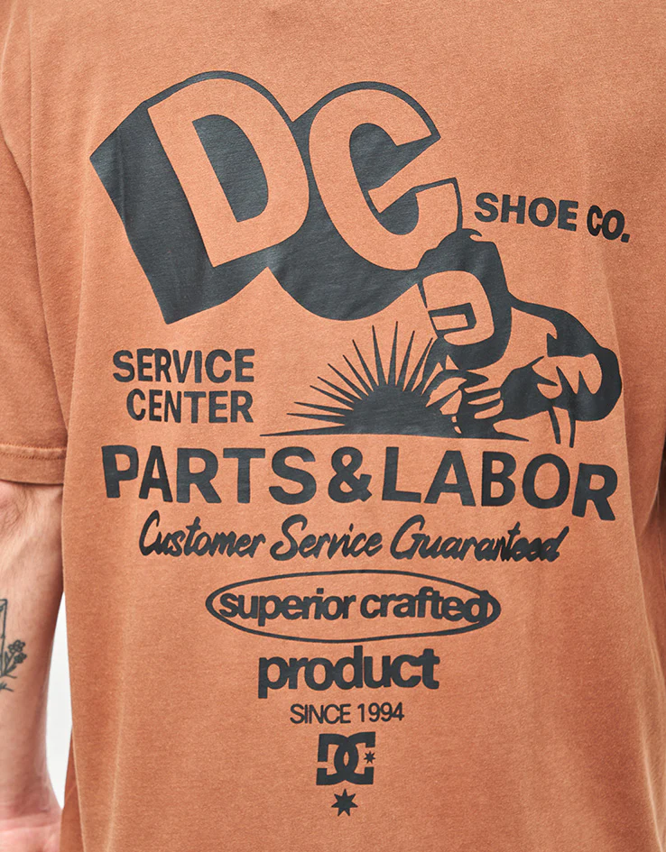 DC Parts T-Shirt - Toffee - Image 3