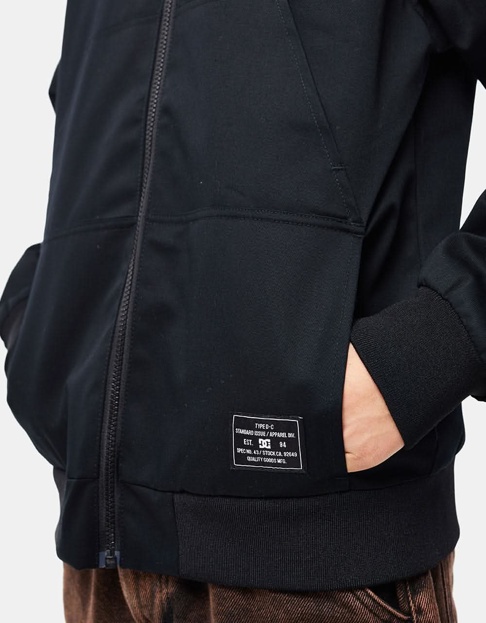 DC Rowdy Light Kids Jacket - Black - Image 3