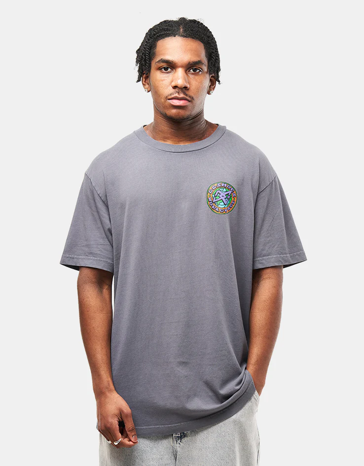 DC Spinner T-Shirt - Magnet Acid Wash - Image 2