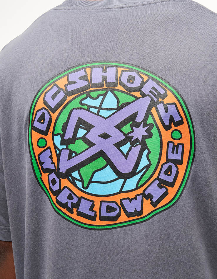 DC Spinner T-Shirt - Magnet Acid Wash - Image 3
