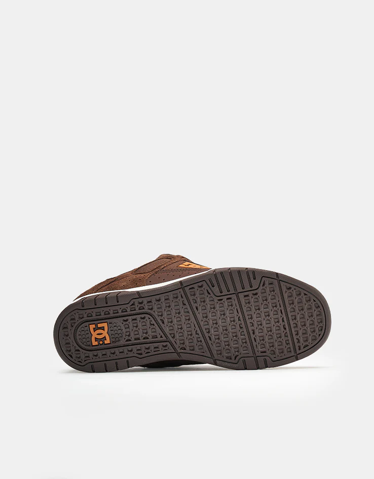 DC Stag Skate Shoes - Brown/Brown/Brown - Image 7