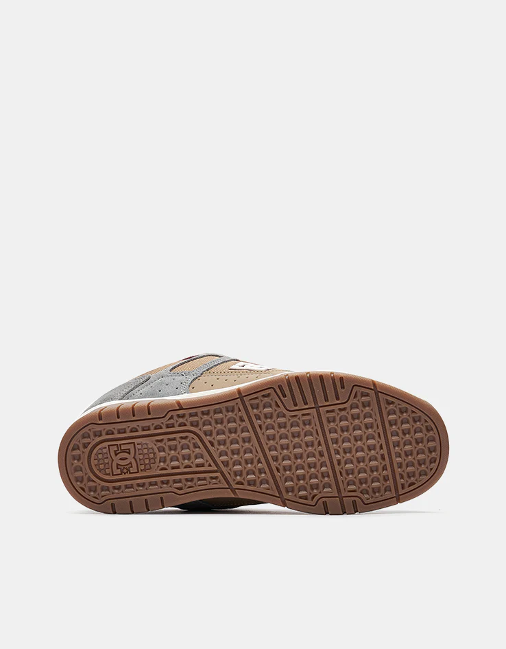 DC Stag Skate Shoes - Tan/Offwhite - Image 2