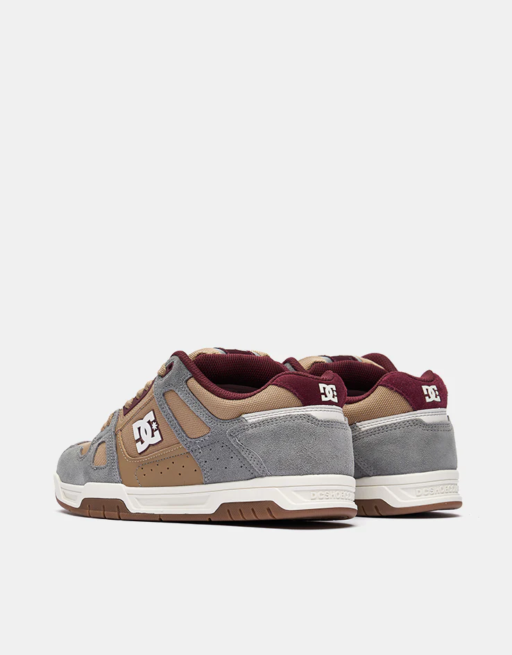 DC Stag Skate Shoes - Tan/Offwhite - Image 5