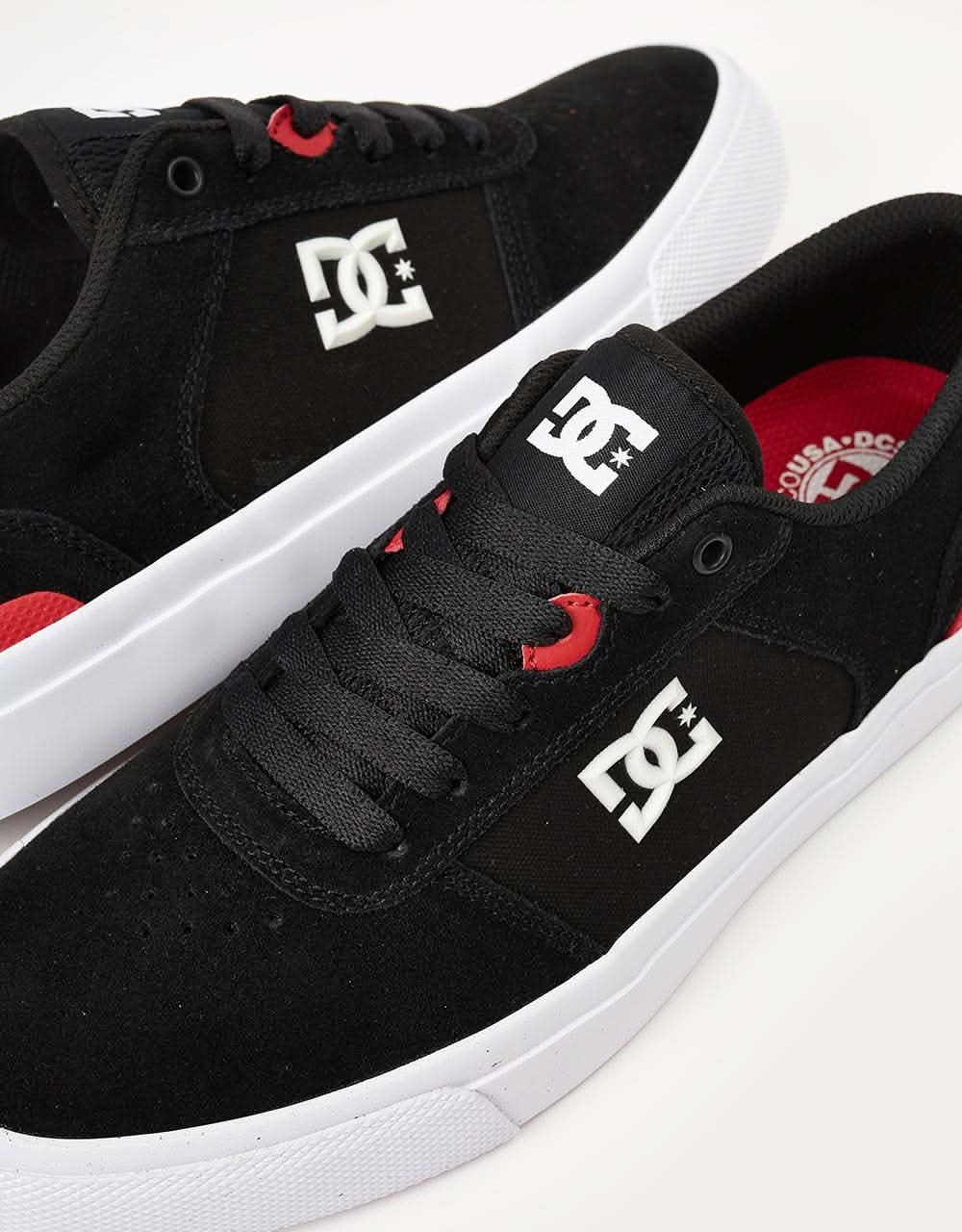 DC Teknic S Skate Shoes - Black/White - Image 4