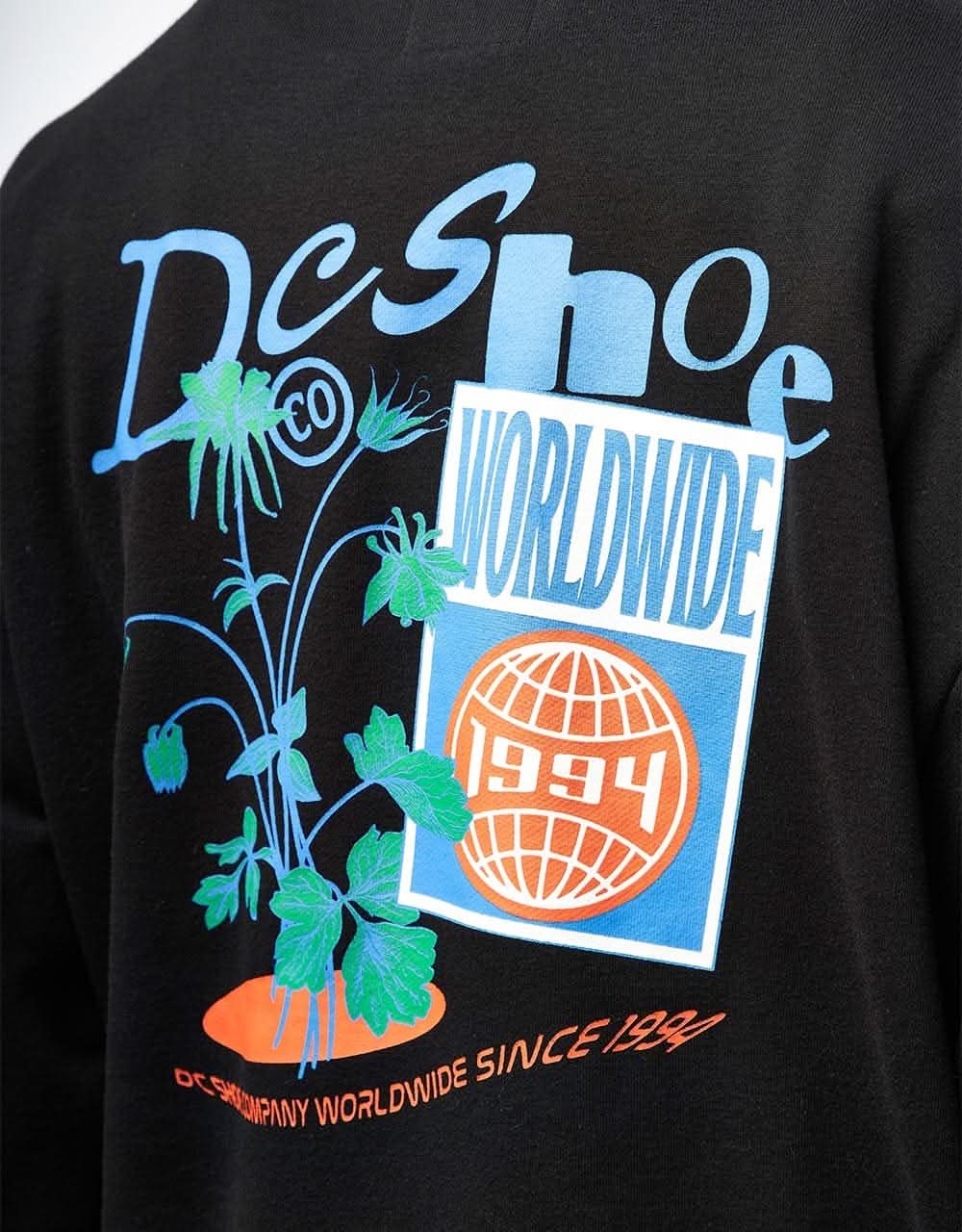 DC Transfer Pullover Hoodie - Black - Image 3