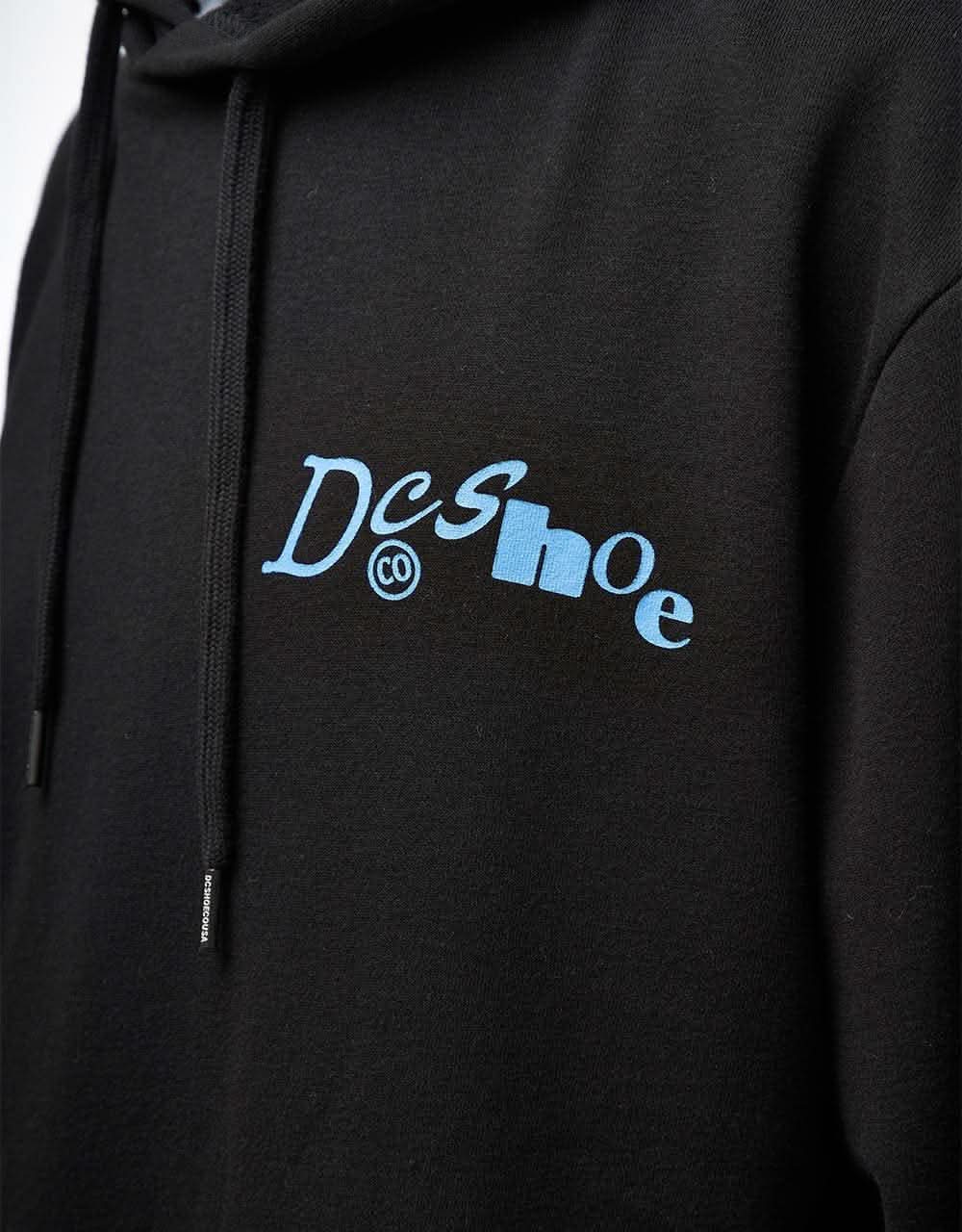 DC Transfer Pullover Hoodie - Black - Image 4