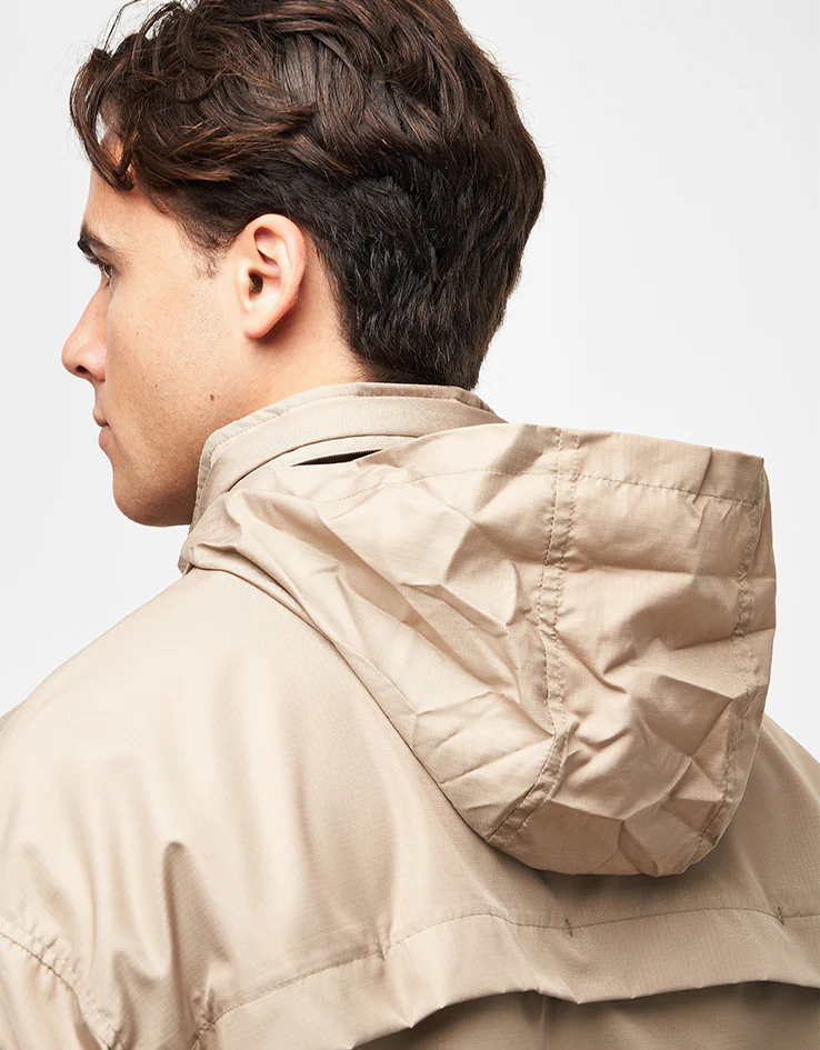 DC Vantage Mock Hooded Jacket - Crockery - Image 9