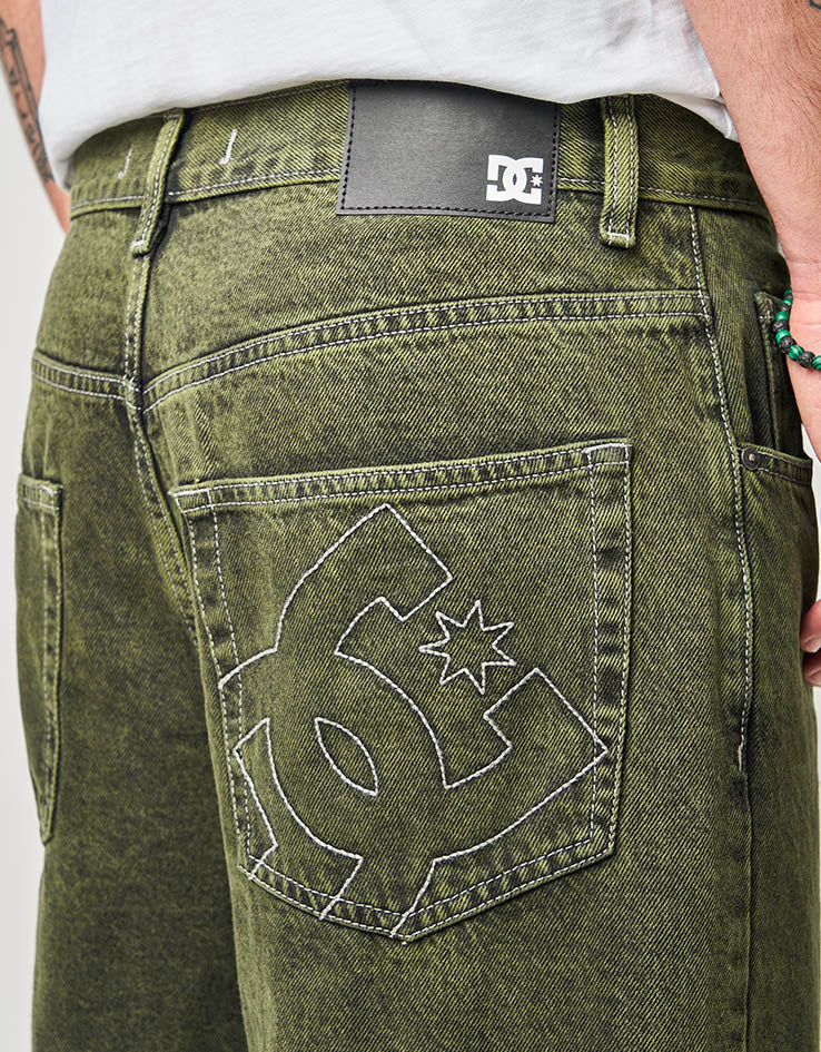 DC Worker Baggy Denim - Bronze Green - Image 5