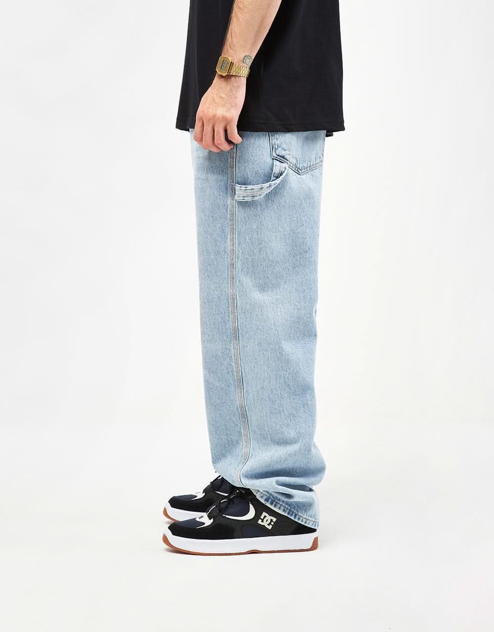 DC Worker Baggy Carpenter Pant - Indigo Light - Image 3