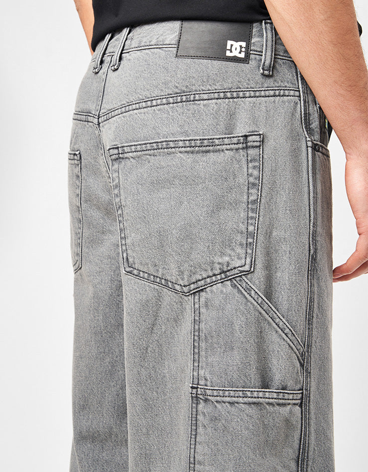 DC Worker Baggy Carpenter Pant - Medium Grey - Image 4