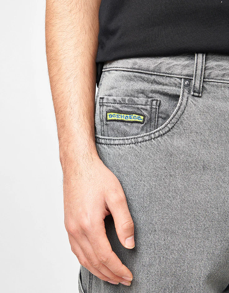DC Worker Baggy Carpenter Pant - Medium Grey - Image 5