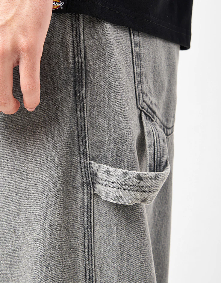 DC Worker Baggy Carpenter Pant - Medium Grey - Image 7