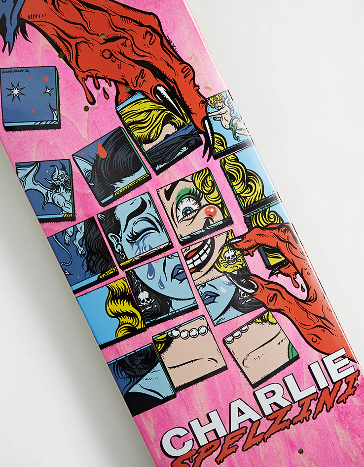 Death Spelzini Interchangeable Skateboard Deck - Image 3