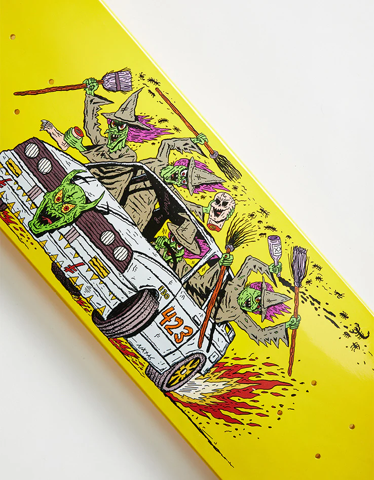 Deathwish Hayes Deathwitch Trials Skateboard Deck - 8.25" - Image 2