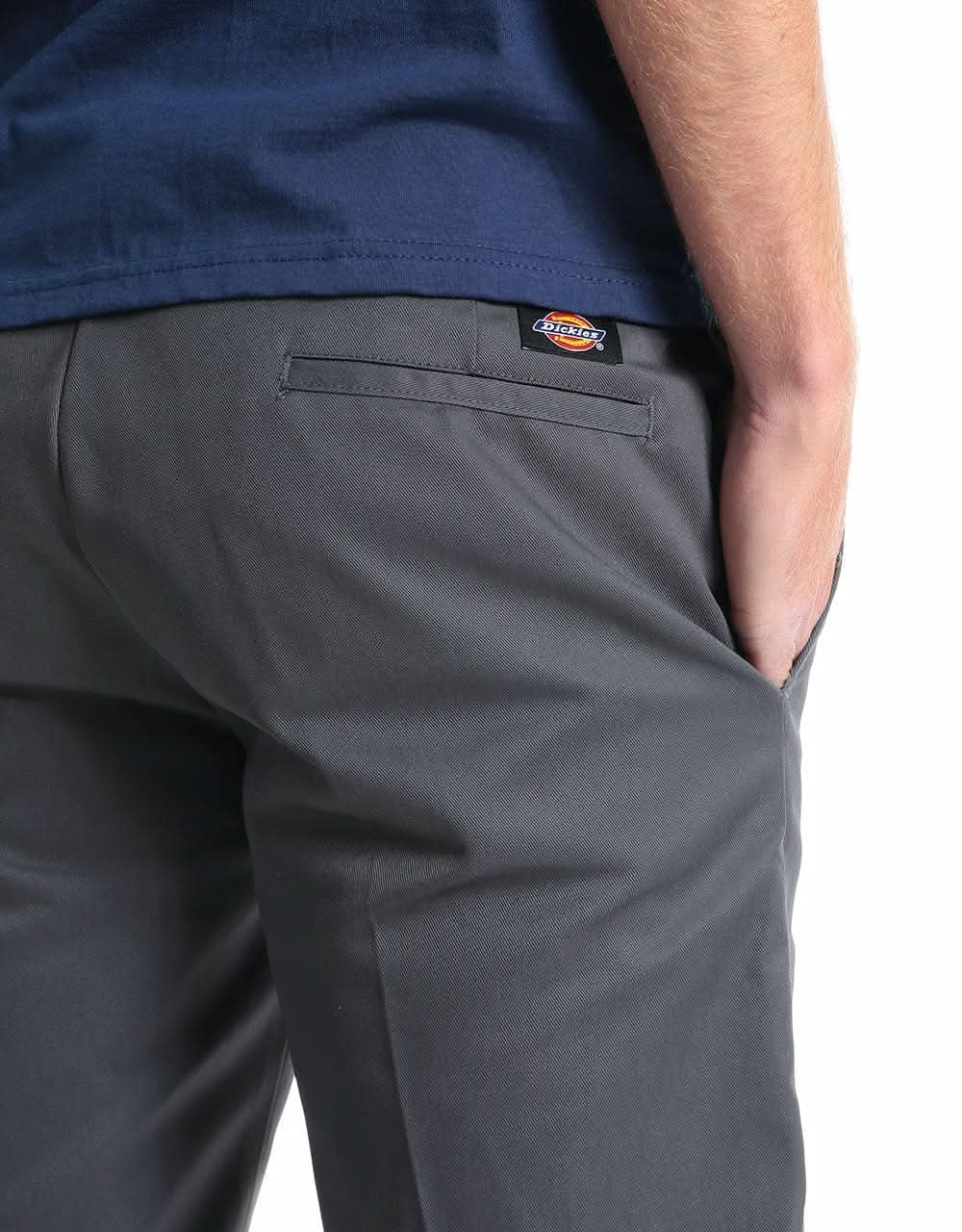 Dickies 11" Slim Straight Work Shorts - Charcoal - Image 3