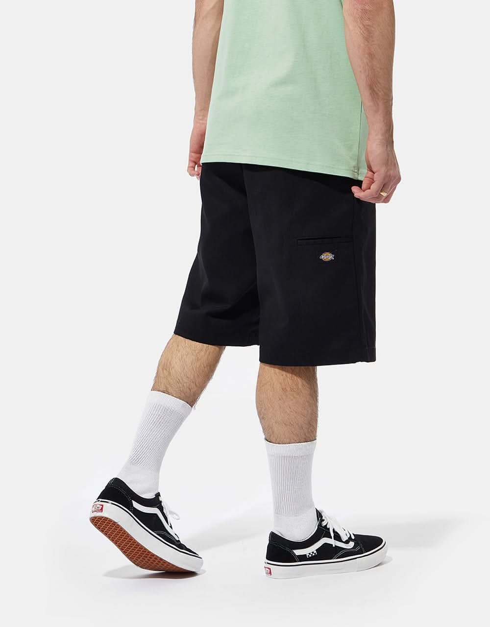Dickies 13" Multi Pocket Recycled Work Shorts - Black - Image 3