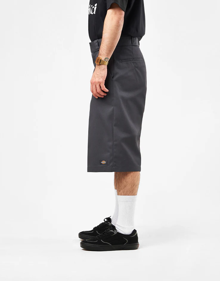 Dickies 15" Multi Pocket Recycled Work Shorts - Charcoal Grey - Image 3