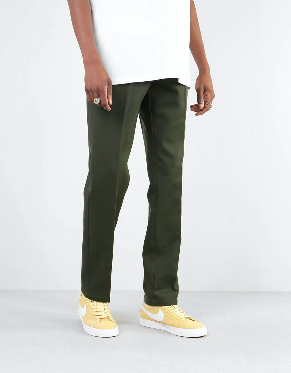 Dickies 872 Slim Fit Work Pant - Olive Green - Image 4