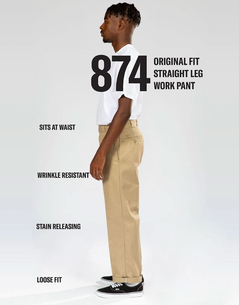 Dickies 874 Recycled Work Pant - White - Image 8