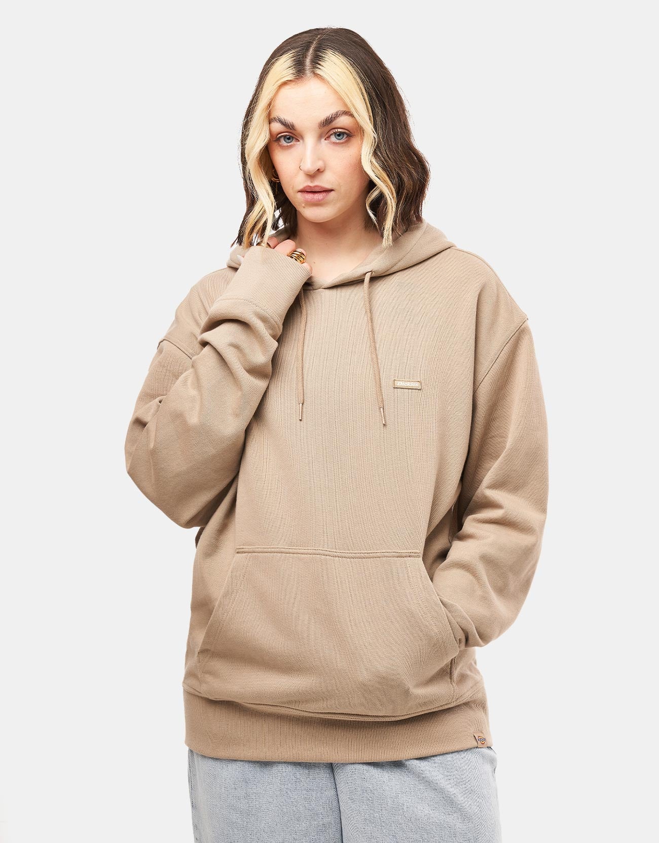 Dickies Clancy Heavyweight Pullover Hoodie - Desert Sand - Image 7