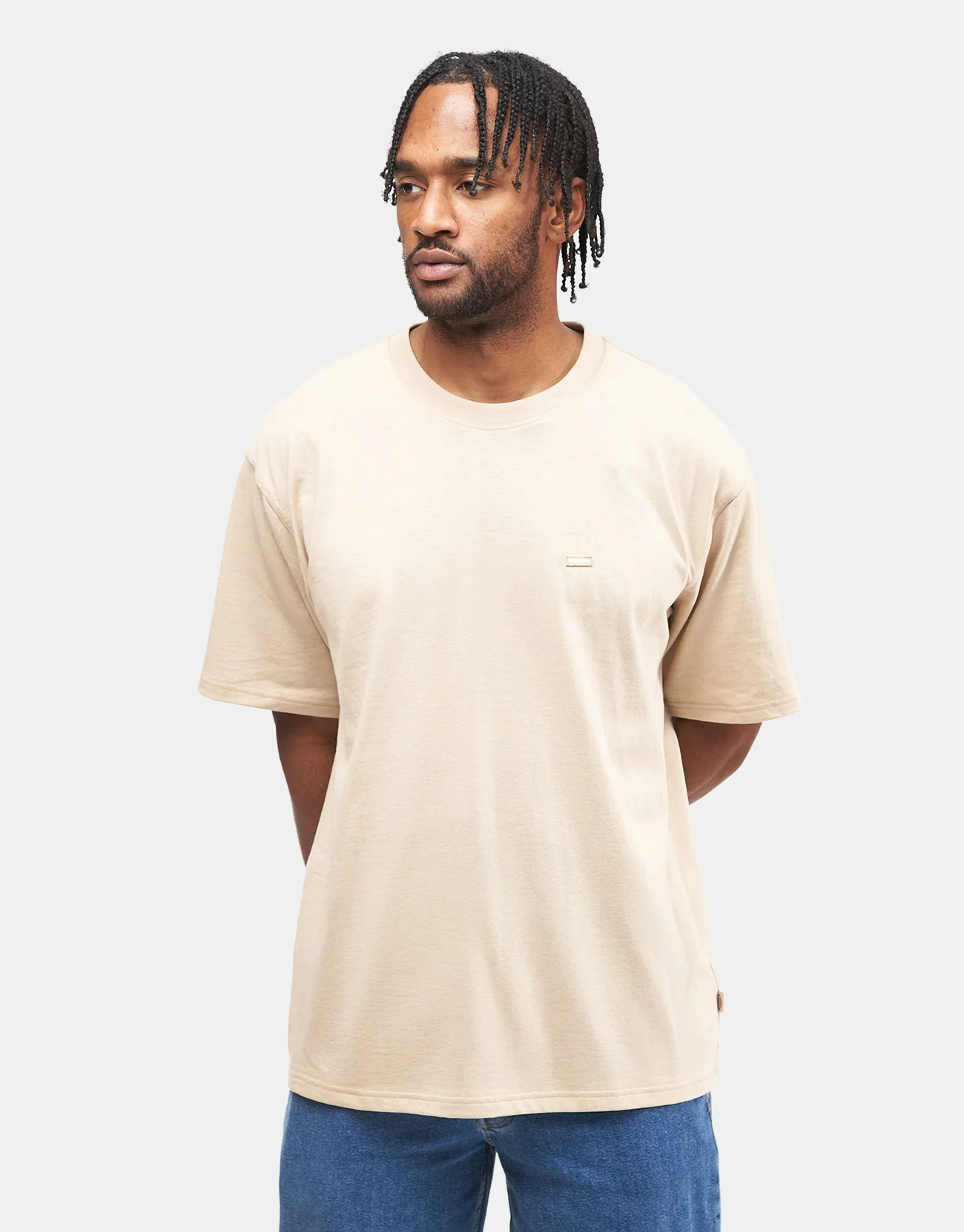 Dickies Clancy Heavyweight T-Shirt - Irish Cream - Image 4
