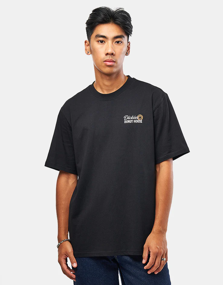 Dickies Donut House T-Shirt - Black - Image 2
