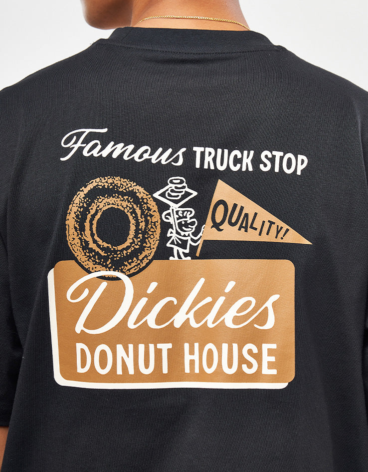 Dickies Donut House T-Shirt - Black - Image 3
