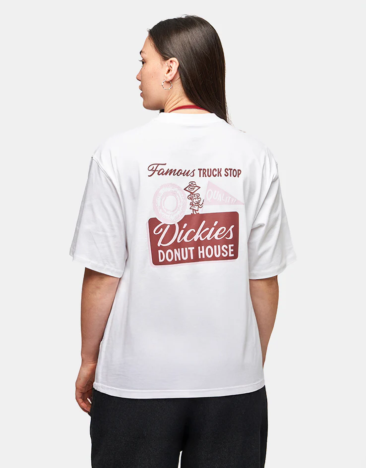 Dickies Donut House T-Shirt - White - Image 7