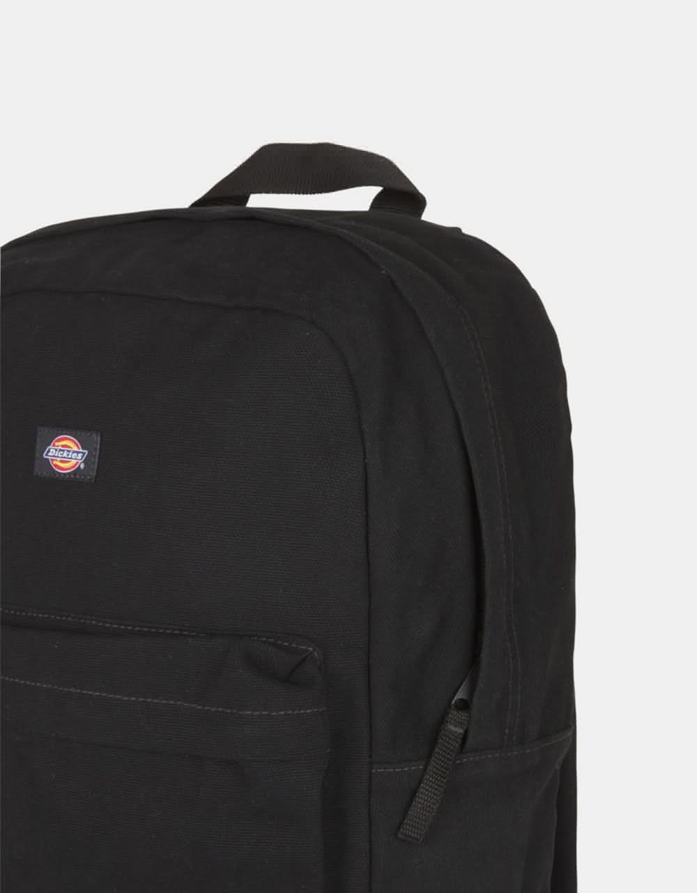 Dickies Duck Canvas Backpack - Black - Image 4