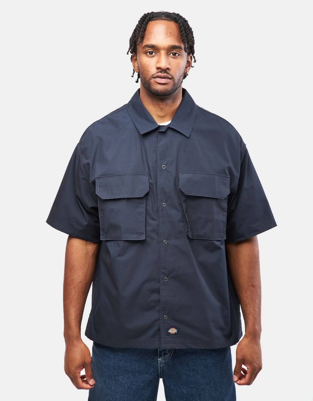 Dickies Fishersville S/S Shirt - Dark Navy - Image 2