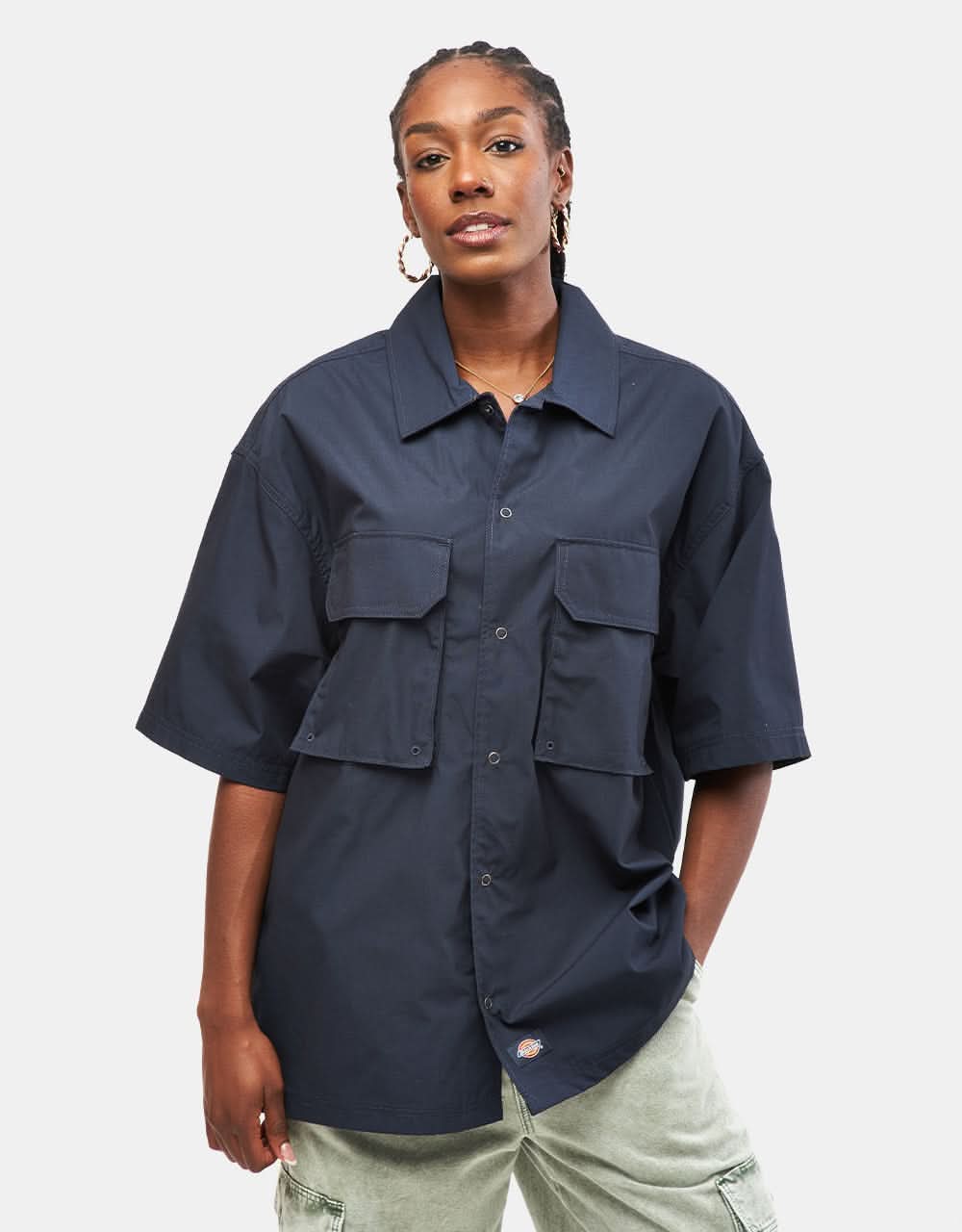 Dickies Fishersville S/S Shirt - Dark Navy - Image 7