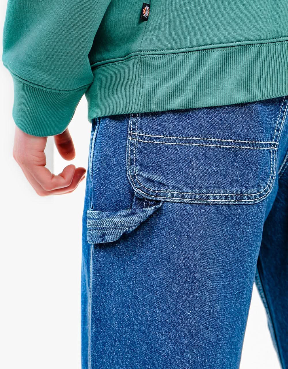 Dickies Garyville Denim Pant - Classic Blue - Image 6